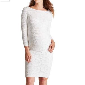 Ingrid & Isabel Boatneck Maternity Dress